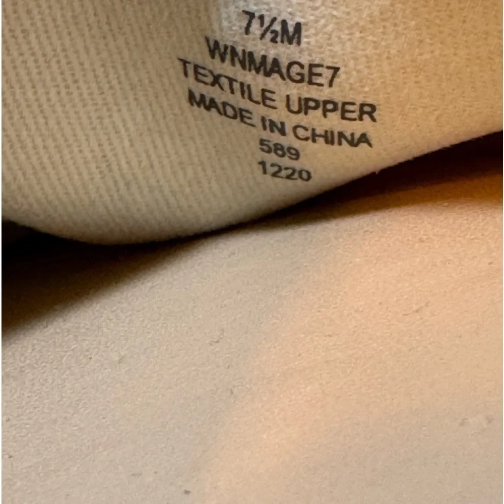 Nine West Mage Tie Up Espadrilles 7.5 M